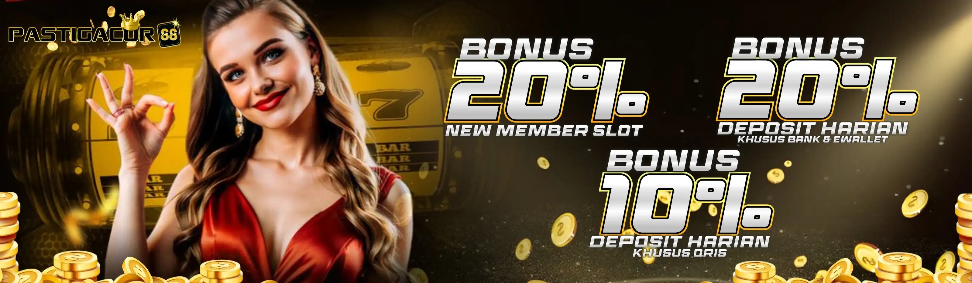 Banner info RTP slot online terbaru Pastigacor88 update harian